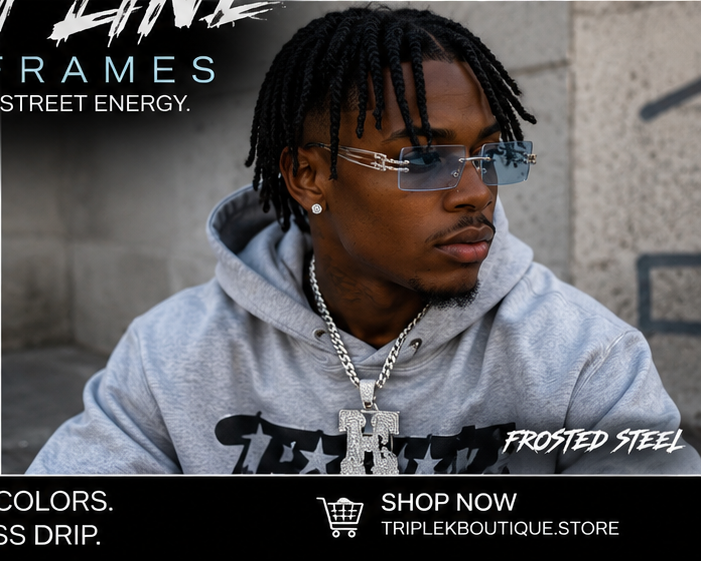 🕶️ Ghost Line Luxe Frames 🔥✨